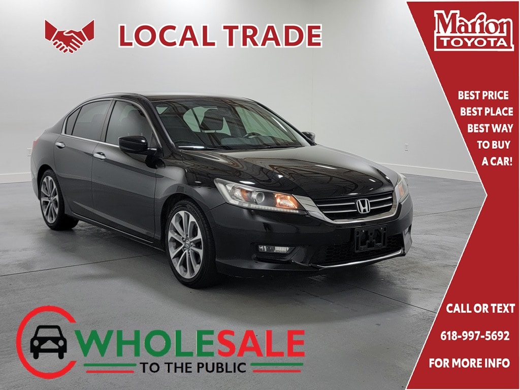 Used 2014 Honda Accord Sport with VIN 1HGCR2E53EA012729 for sale in Marion, IL