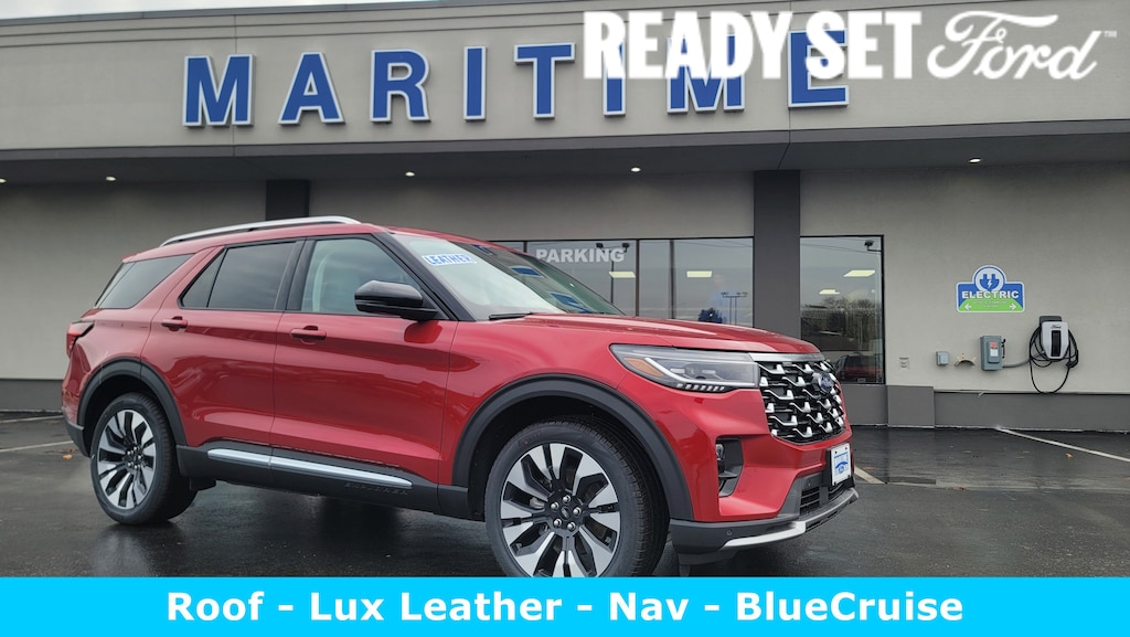 New 2026 Ford Explorer Platinum SUV