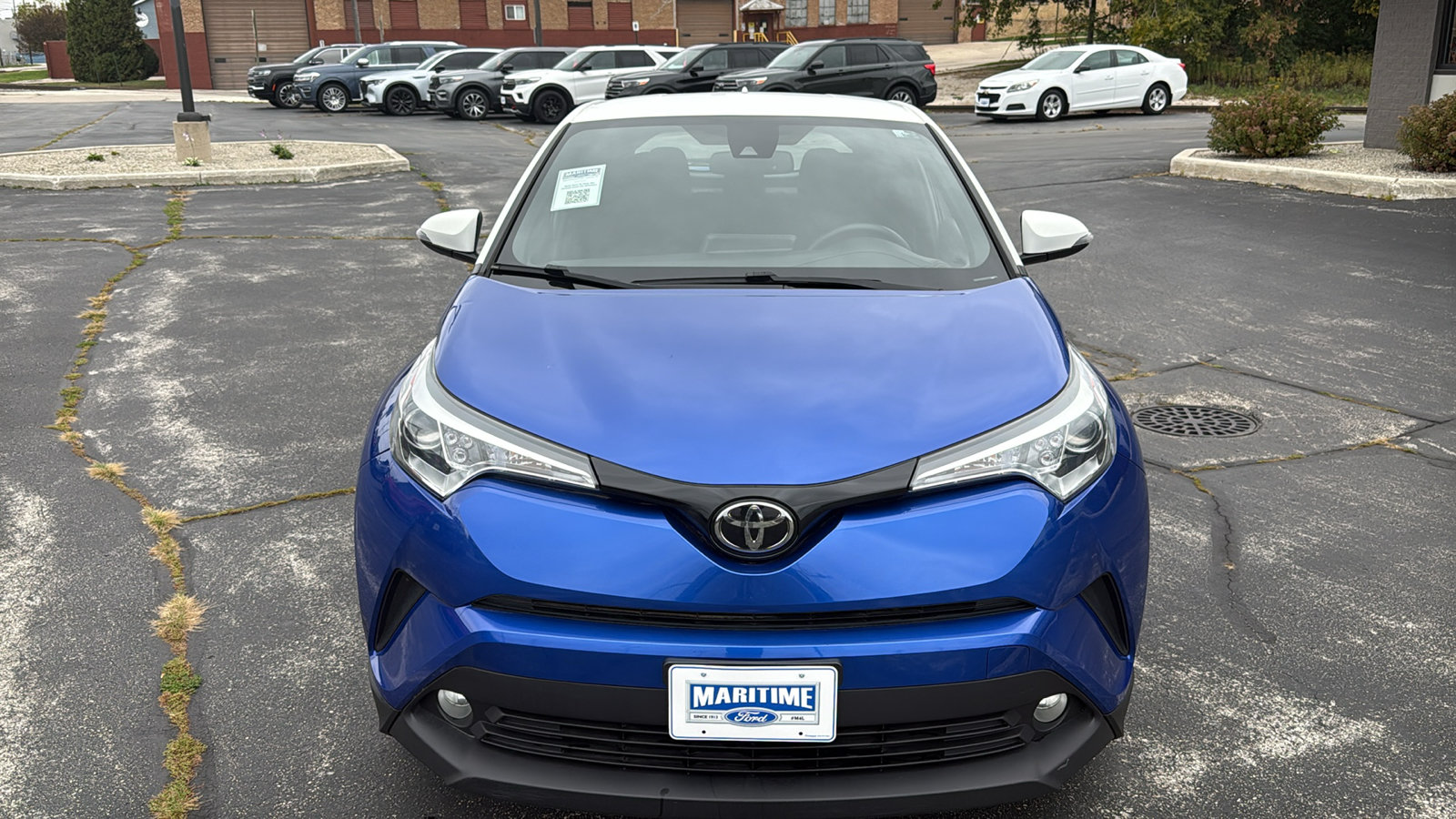 Used 2018 Toyota C-HR XLE Premium with VIN NMTKHMBX0JR030115 for sale in Manitowoc, WI