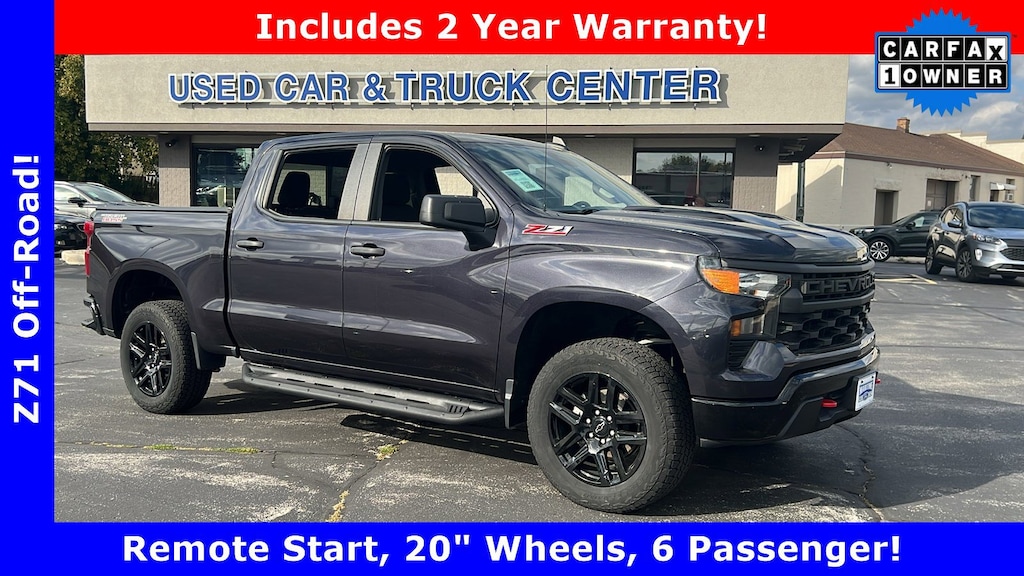 Used 2022 Chevrolet Silverado 1500 Custom Trail Boss Pickup