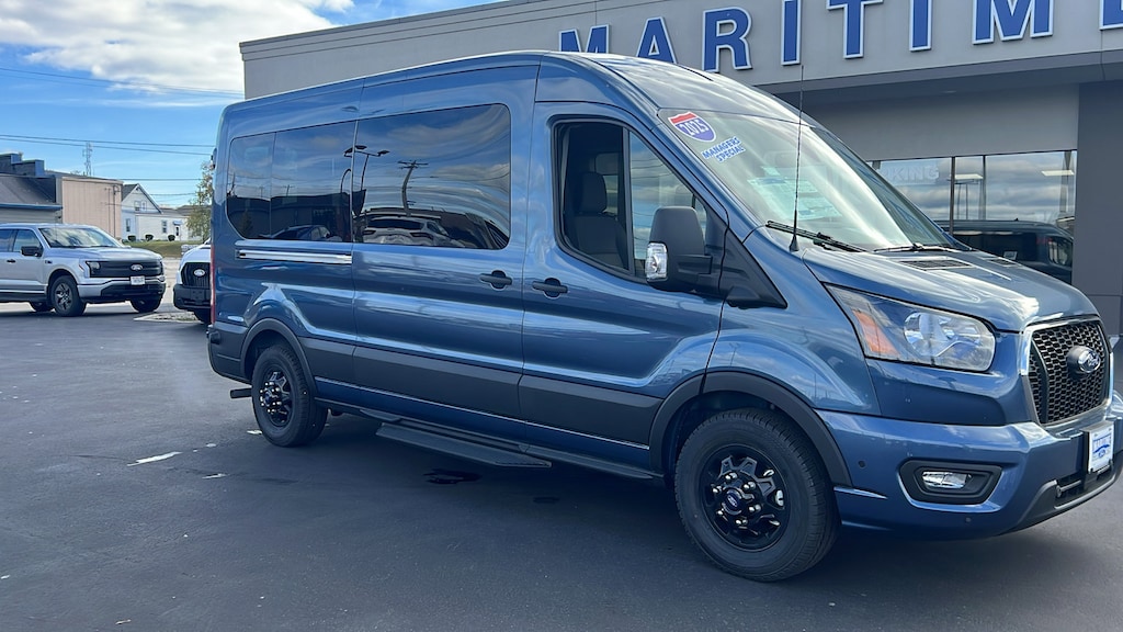 New 2025 Ford Transit-350 Passenger T-350 148 Med Roof XL AWD Wagon Medium Roof Van