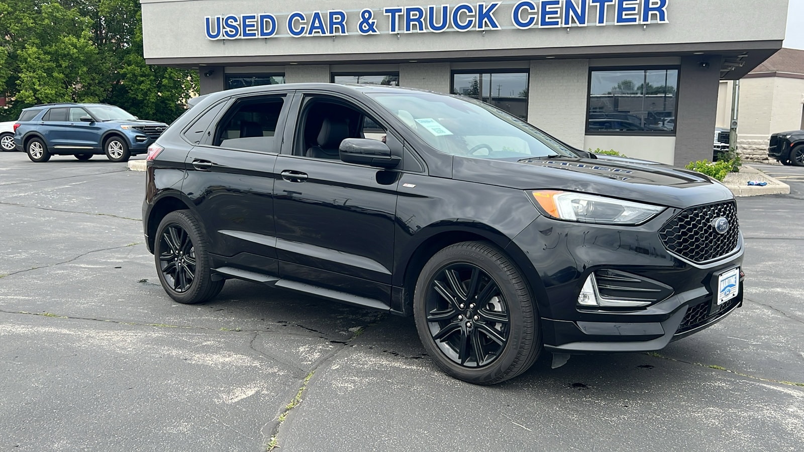 Used 2022 Ford Edge ST-Line with VIN 2FMPK4J94NBA85097 for sale in Manitowoc, WI
