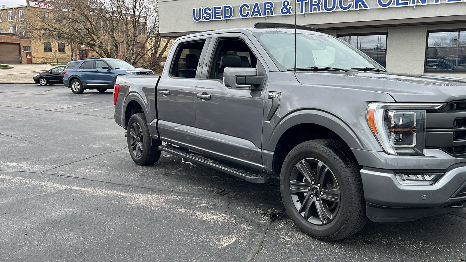 Used 2023 Ford F-150 Lariat with VIN 1FTEW1EPXPKE72916 for sale in Manitowoc, WI