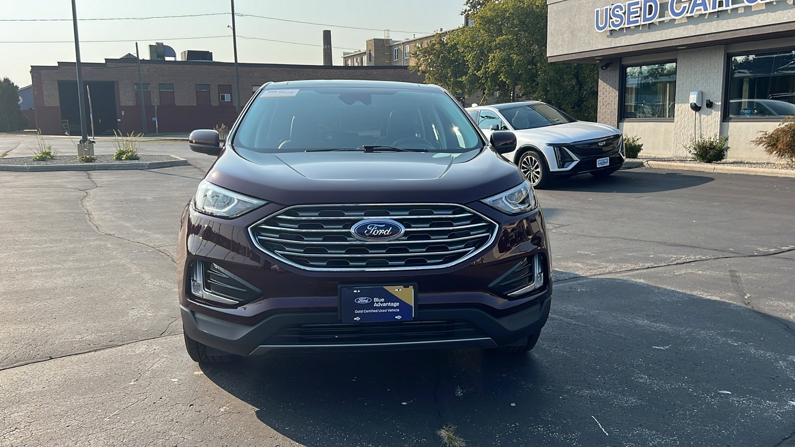 Certified 2021 Ford Edge SEL with VIN 2FMPK4J94MBA32026 for sale in Manitowoc, WI