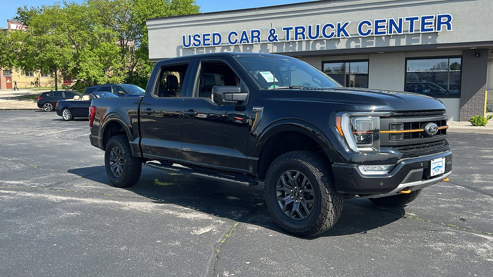 Used 2023 Ford F-150 Tremor with VIN 1FTEW1E85PFA24438 for sale in Manitowoc, WI