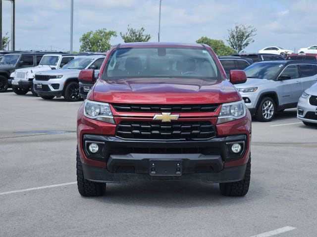 Used 2021 Chevrolet Colorado LT with VIN 1GCGSCEN0M1189859 for sale in Collinsville, OK