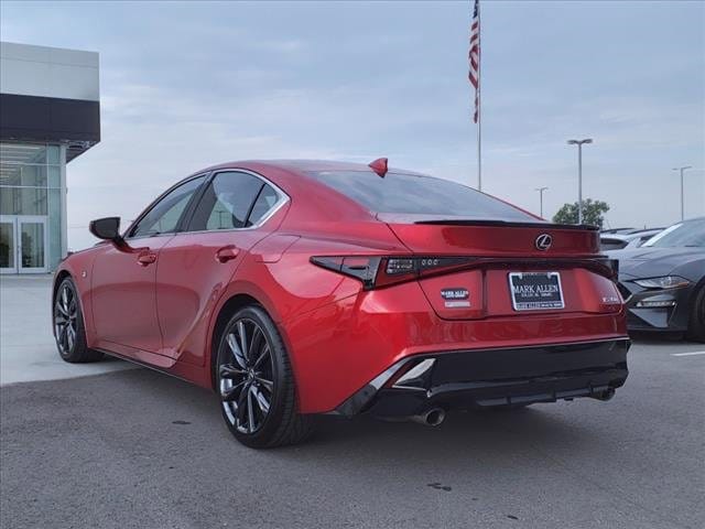 Used 2021 Lexus IS 350 F SPORT with VIN JTHGZ1B29M5042036 for sale in Collinsville, OK