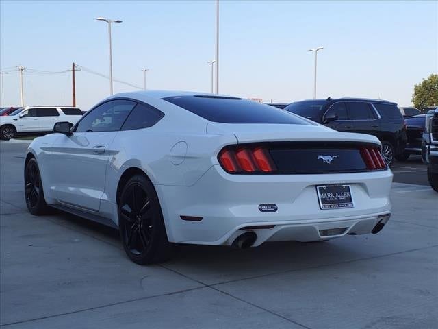 Used 2015 Ford Mustang EcoBoost with VIN 1FA6P8TH0F5329918 for sale in Collinsville, OK