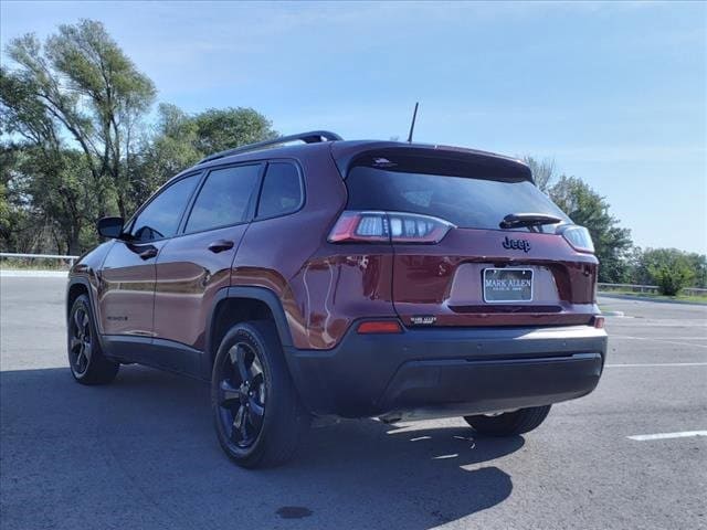 Used 2021 Jeep Cherokee Altitude with VIN 1C4PJLLB8MD155887 for sale in Collinsville, OK