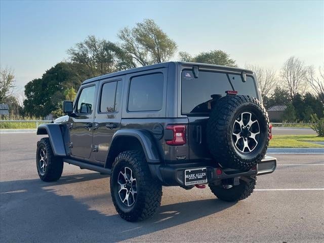 Used 2021 Jeep Wrangler Unlimited Rubicon with VIN 1C4HJXFG1MW547133 for sale in Collinsville, OK