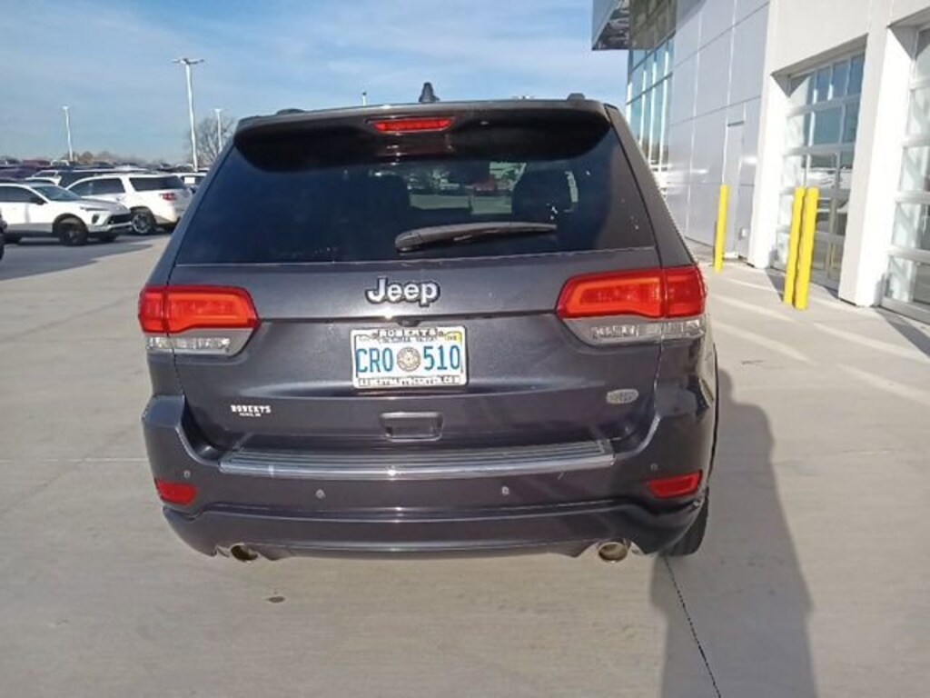 Used 2015 Jeep Grand Cherokee Overland 4x2 SUV