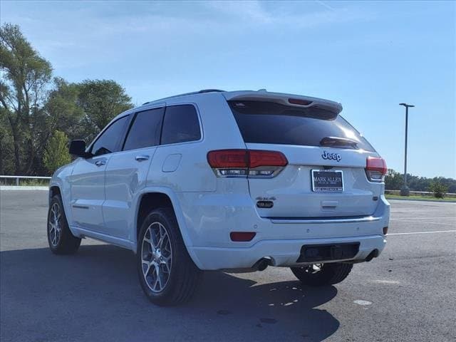 Used 2020 Jeep Grand Cherokee Overland with VIN 1C4RJFCT6LC326384 for sale in Collinsville, OK