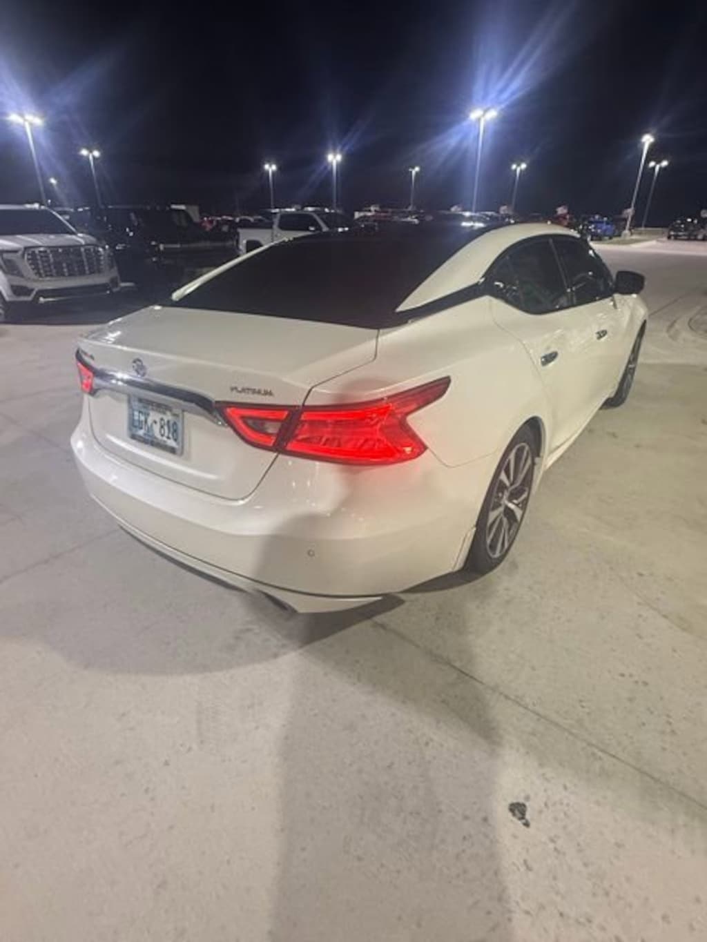 Used 2016 Nissan Maxima 3.5 Platinum Sedan