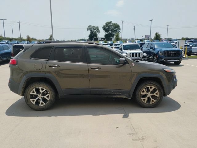 Used 2015 Jeep Cherokee Trailhawk with VIN 1C4PJMBS3FW704068 for sale in Collinsville, OK