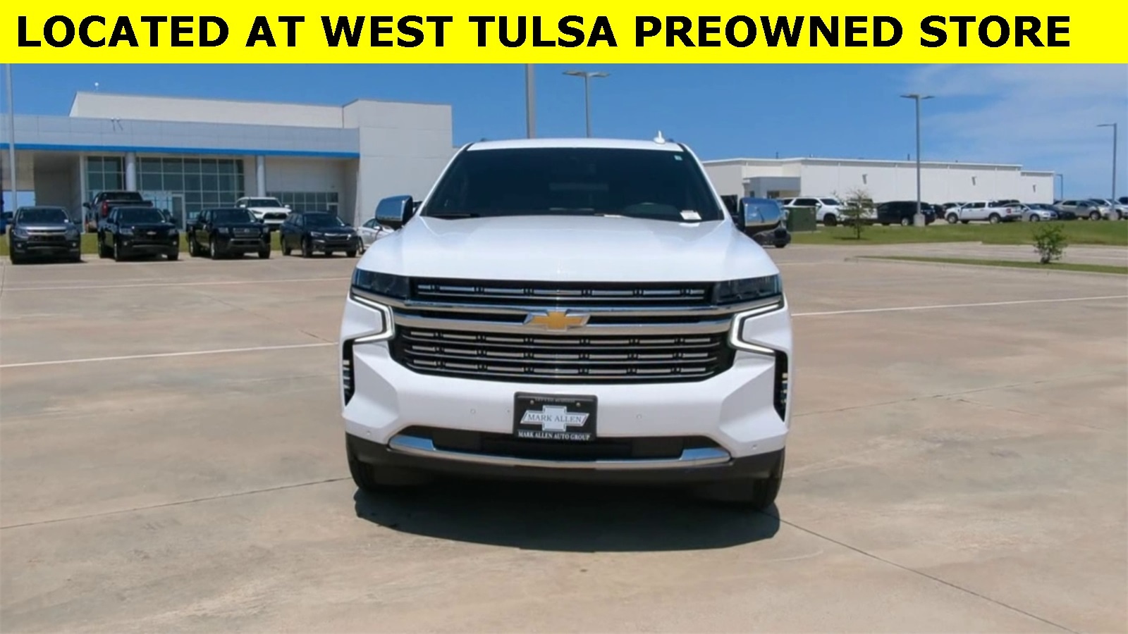 Used 2023 Chevrolet Tahoe Premier with VIN 1GNSKSKD8PR323076 for sale in Glenpool, OK