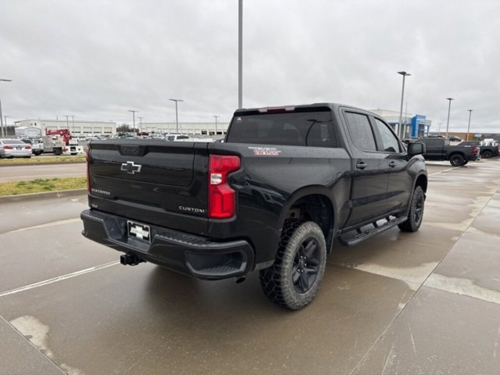 Used 2022 Chevrolet Silverado 1500 LTD Custom Trail Boss Truck Crew Cab