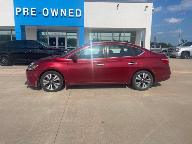 Used 2019 Nissan Sentra SV with VIN 3N1AB7AP6KY446801 for sale in Glenpool, OK
