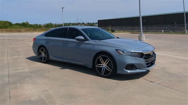 Used 2021 Honda Accord Hybrid Touring with VIN 1HGCV3F9XMA002328 for sale in Glenpool, OK