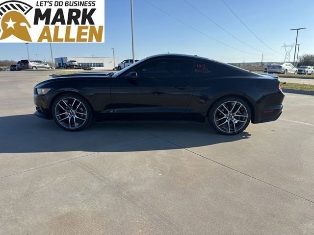 Used 2015 Ford Mustang EcoBoost with VIN 1FA6P8TH1F5395782 for sale in Glenpool, OK