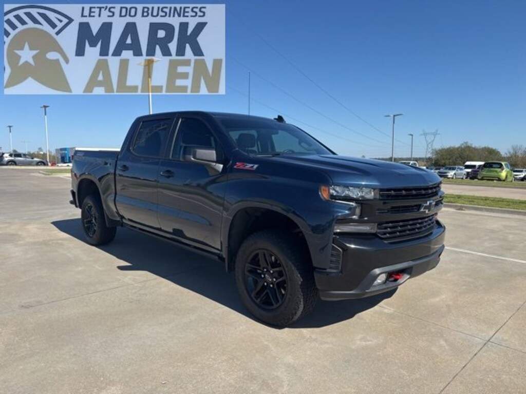Used 2022 Chevrolet Silverado 1500 LTD LT Trail Boss Truck Crew Cab