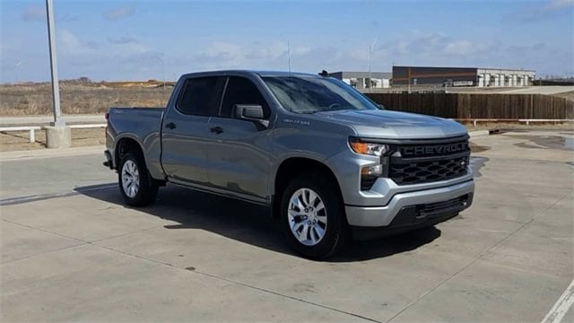 Used 2025 Chevrolet Silverado 1500 Custom with VIN 1GCPKBEK3SZ142307 for sale in Glenpool, OK