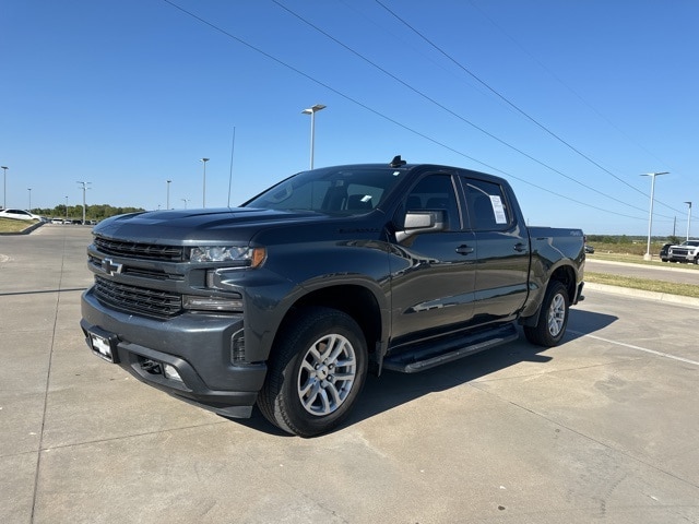 Used 2021 Chevrolet Silverado 1500 RST with VIN 1GCUYEEL1MZ400970 for sale in Glenpool, OK