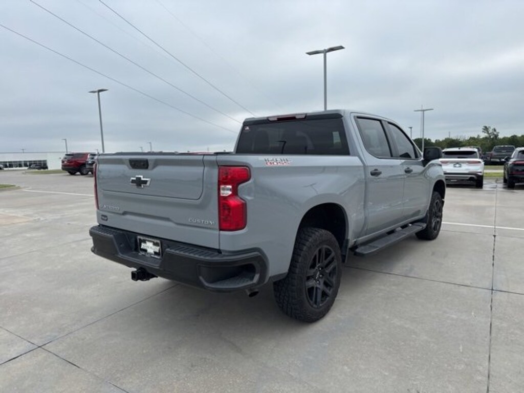 Used 2024 Chevrolet Silverado 1500 Custom Trail Boss Truck Crew Cab