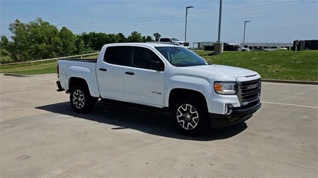 Used 2021 GMC Canyon AT4 with VIN 1GTG6FEN3M1275852 for sale in Glenpool, OK