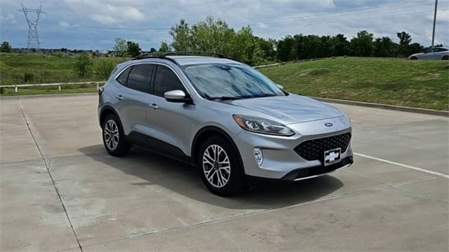 Used 2022 Ford Escape SEL with VIN 1FMCU0H65NUB12881 for sale in Glenpool, OK