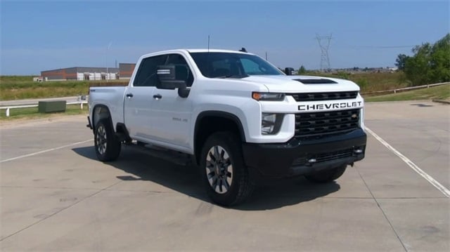 Used 2022 Chevrolet Silverado 2500HD Custom with VIN 1GC1YME71NF353118 for sale in Glenpool, OK