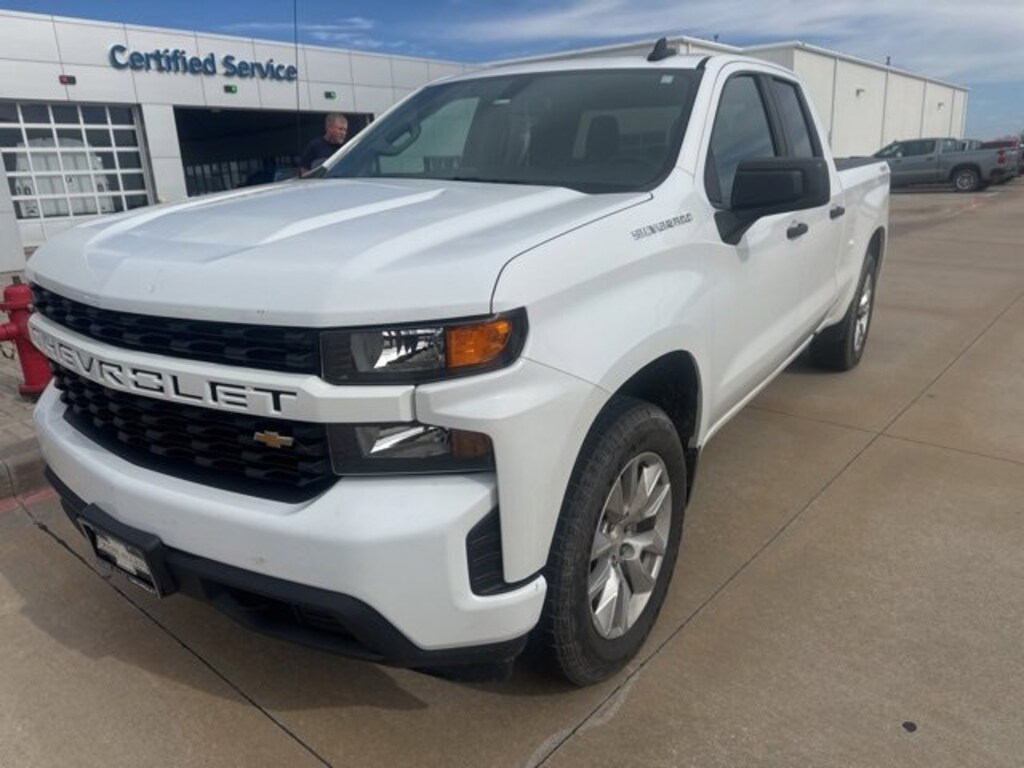 Used 2021 Chevrolet Silverado 1500 Custom Truck Double Cab