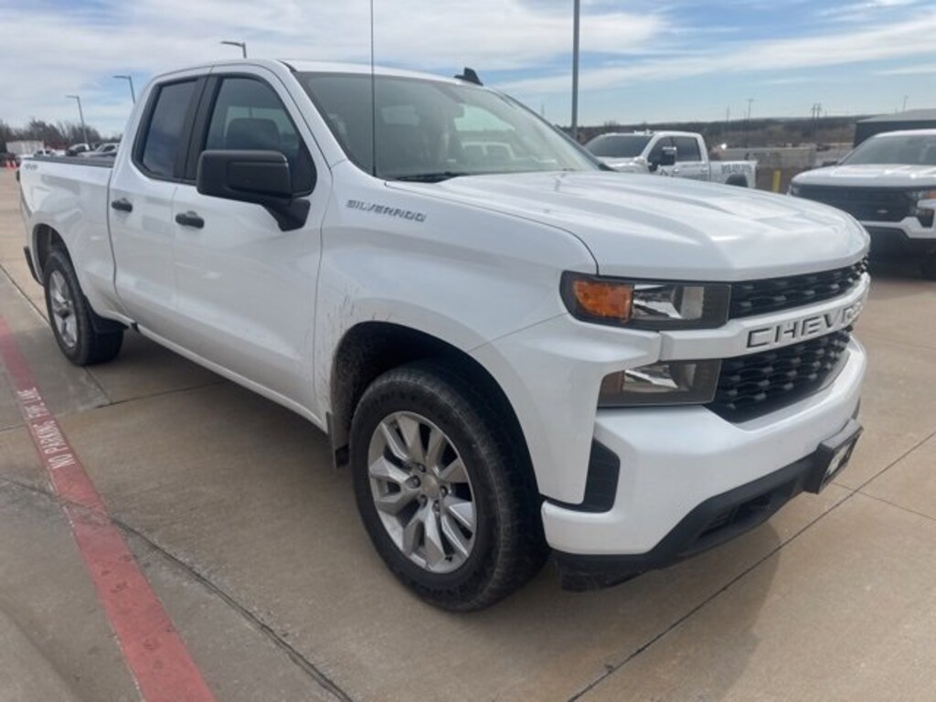 Used 2021 Chevrolet Silverado 1500 Custom Truck Double Cab