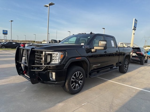 Used 2022 GMC Sierra 2500HD AT4 with VIN 1GT49PE73NF109224 for sale in Glenpool, OK