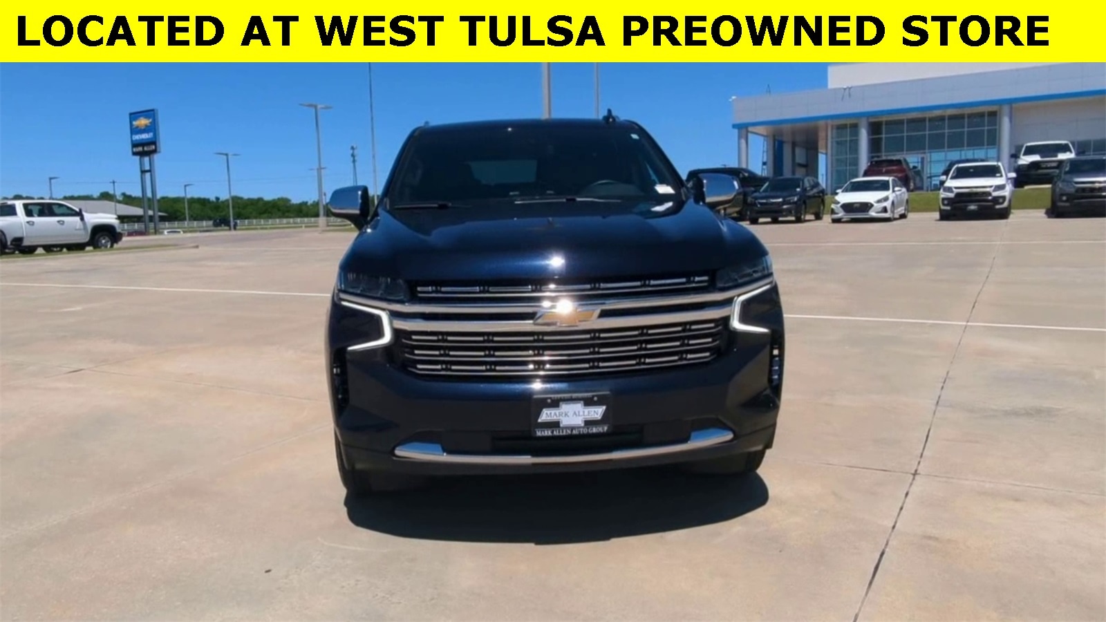 Certified 2023 Chevrolet Tahoe Premier with VIN 1GNSCSKD9PR299433 for sale in Glenpool, OK