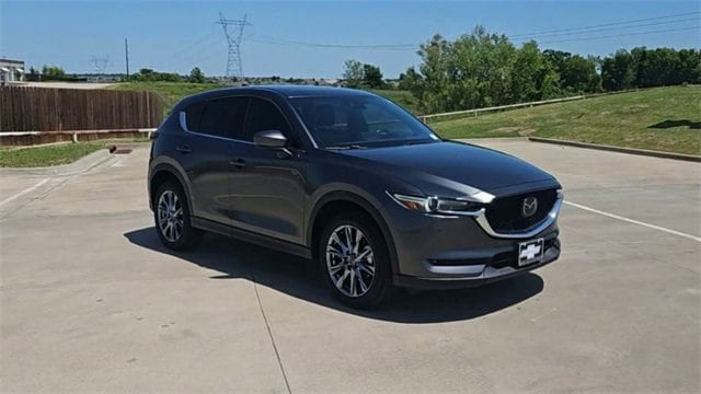 Used 2021 Mazda CX-5 Signature with VIN JM3KFBEY8M0459386 for sale in Glenpool, OK