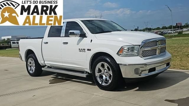 Used 2014 RAM Ram 1500 Pickup Laramie with VIN 1C6RR7NT9ES318436 for sale in Glenpool, OK