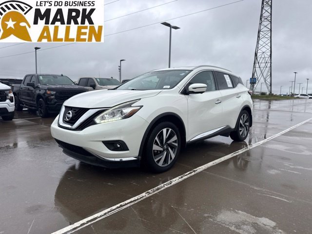 Used 2018 Nissan Murano Platinum with VIN 5N1AZ2MG3JN124504 for sale in Glenpool, OK