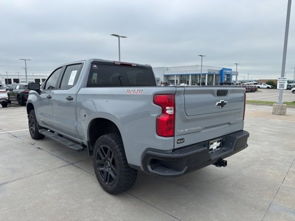 Used 2024 Chevrolet Silverado 1500 Custom Trail Boss Truck Crew Cab