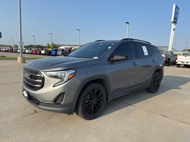 Used 2020 GMC Terrain SLE with VIN 3GKALTEV5LL182145 for sale in Glenpool, OK