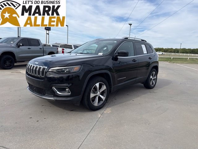 Used 2021 Jeep Cherokee Limited with VIN 1C4PJMDX0MD210025 for sale in Glenpool, OK