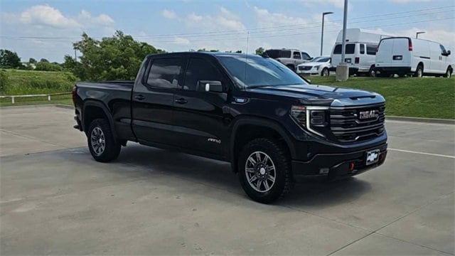 Used 2024 GMC Sierra 1500 AT4 with VIN 1GTUUEE82RZ247269 for sale in Glenpool, OK