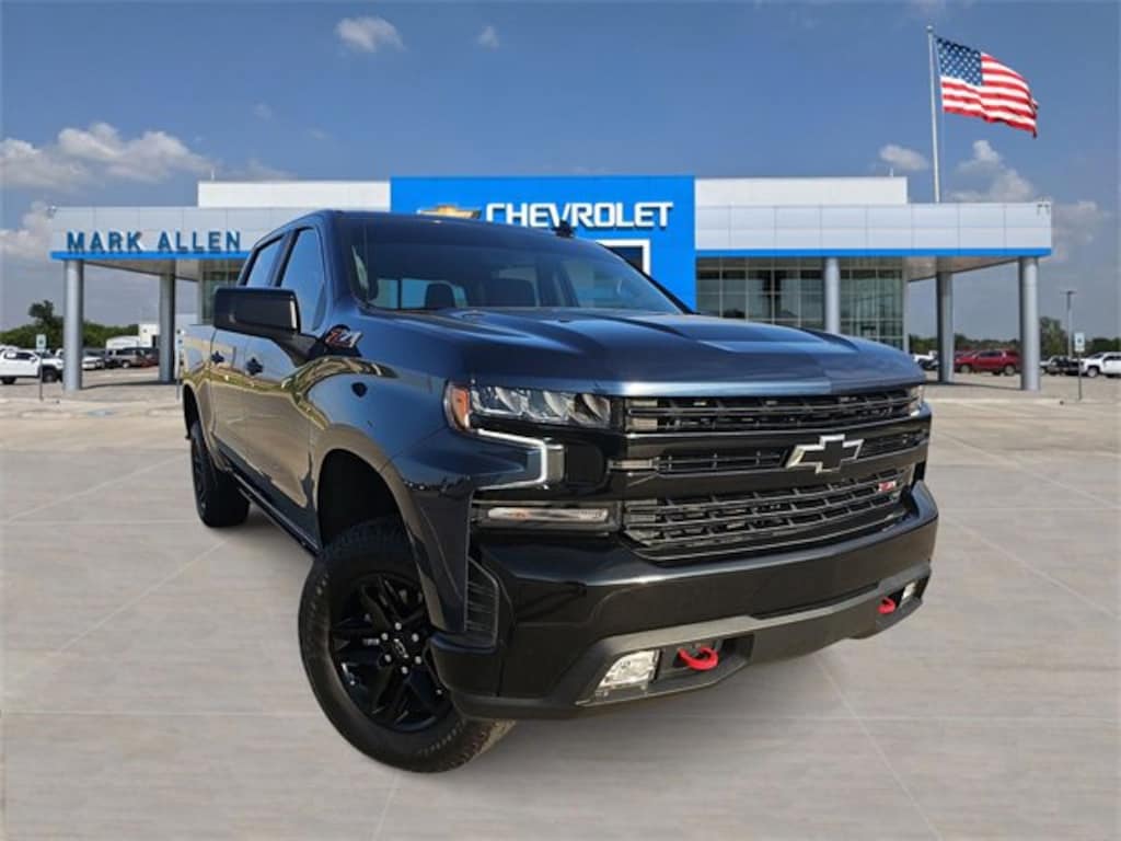 Used 2022 Chevrolet Silverado 1500 LTD LT Trail Boss Truck Crew Cab