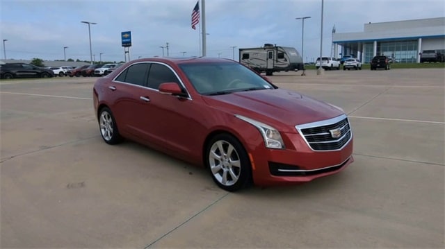 Used 2016 Cadillac ATS Luxury Collection with VIN 1G6AB5RX1G0106532 for sale in Glenpool, OK