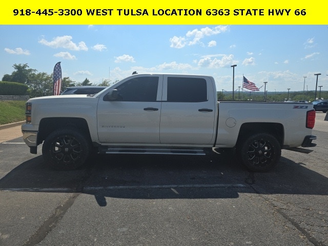 Used 2014 Chevrolet Silverado 1500 LT with VIN 3GCUKREC8EG511333 for sale in Glenpool, OK