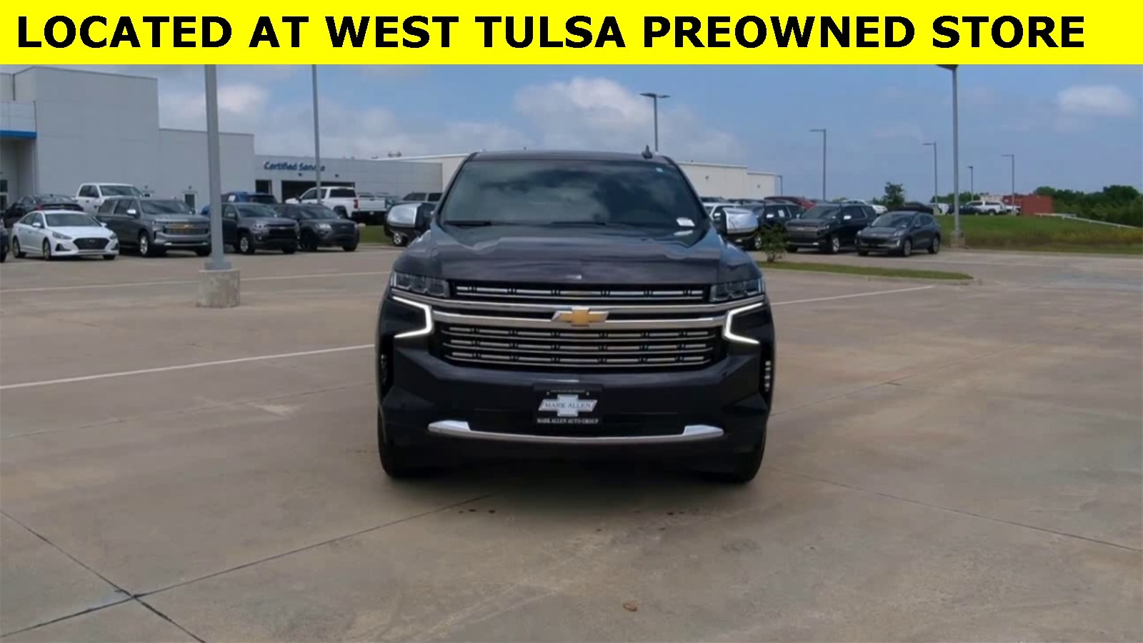 Used 2023 Chevrolet Tahoe Premier with VIN 1GNSCSKD6PR345641 for sale in Glenpool, OK