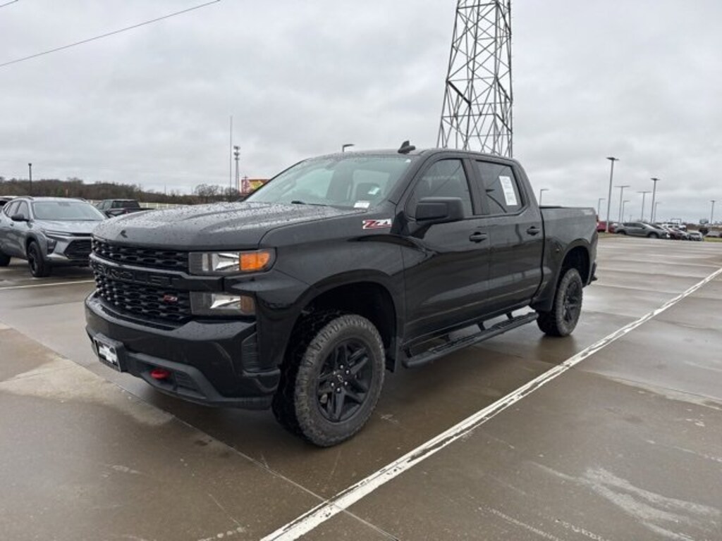 Used 2022 Chevrolet Silverado 1500 LTD Custom Trail Boss Truck Crew Cab