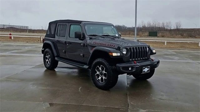 Used 2019 Jeep Wrangler Unlimited Rubicon with VIN 1C4HJXFN3KW632437 for sale in Glenpool, OK