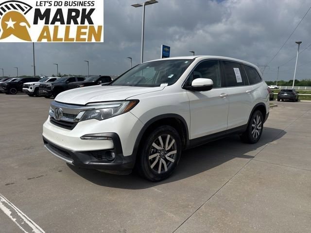 Used 2019 Honda Pilot EX-L with VIN 5FNYF6H55KB032449 for sale in Glenpool, OK