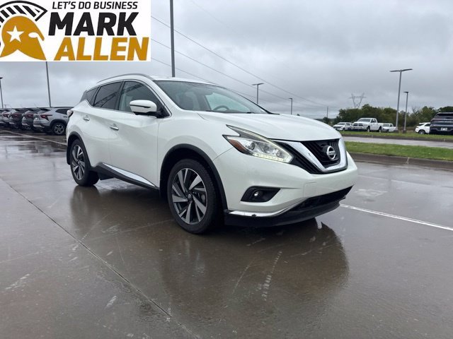 Used 2018 Nissan Murano Platinum with VIN 5N1AZ2MG3JN124504 for sale in Glenpool, OK