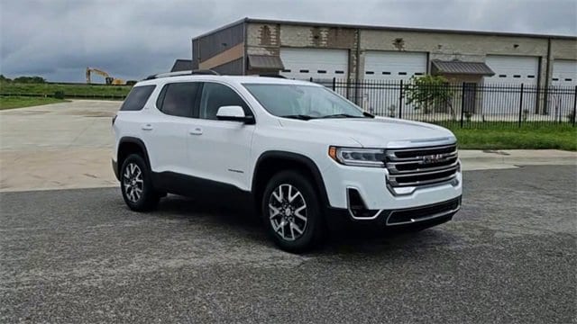 Used 2023 GMC Acadia SLT with VIN 1GKKNUL49PZ185482 for sale in Glenpool, OK